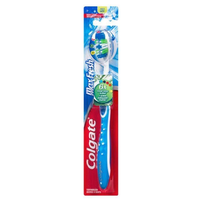 Зубна щітка Colgate Max Fresh середня жорсткість