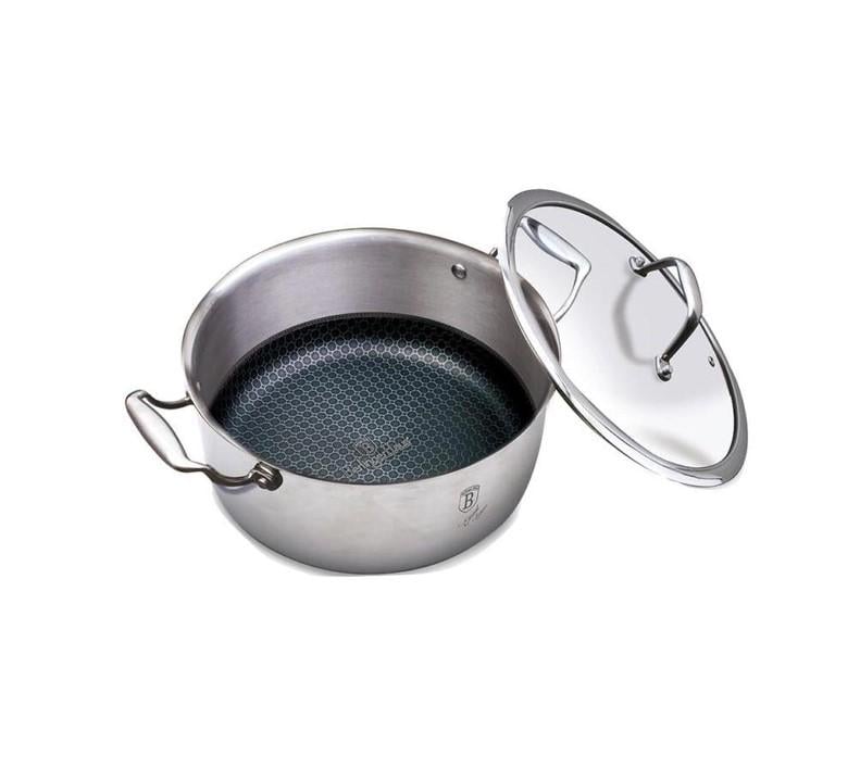 Каструля Berlinger Haus Eternal Collection з нержавіючої сталі з кришкою 2,4 л 20 см