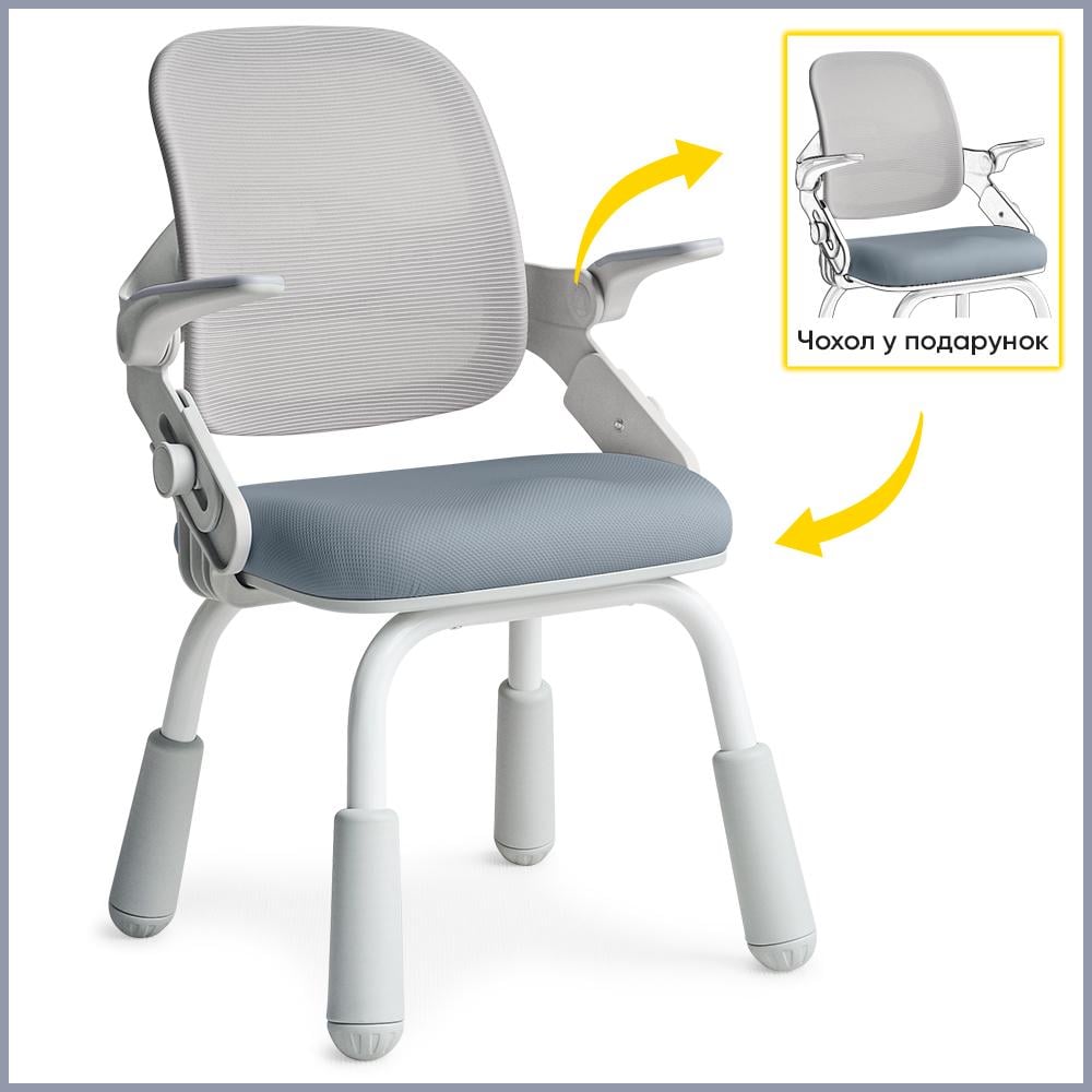 Кресло детское Mealux Neo Air Static Синий/Cерый (Y-306 DBG) - фото 3 Кресло детское Mealux Neo Air Static Синий/Cерый (Y-306 DBG) - фото 3