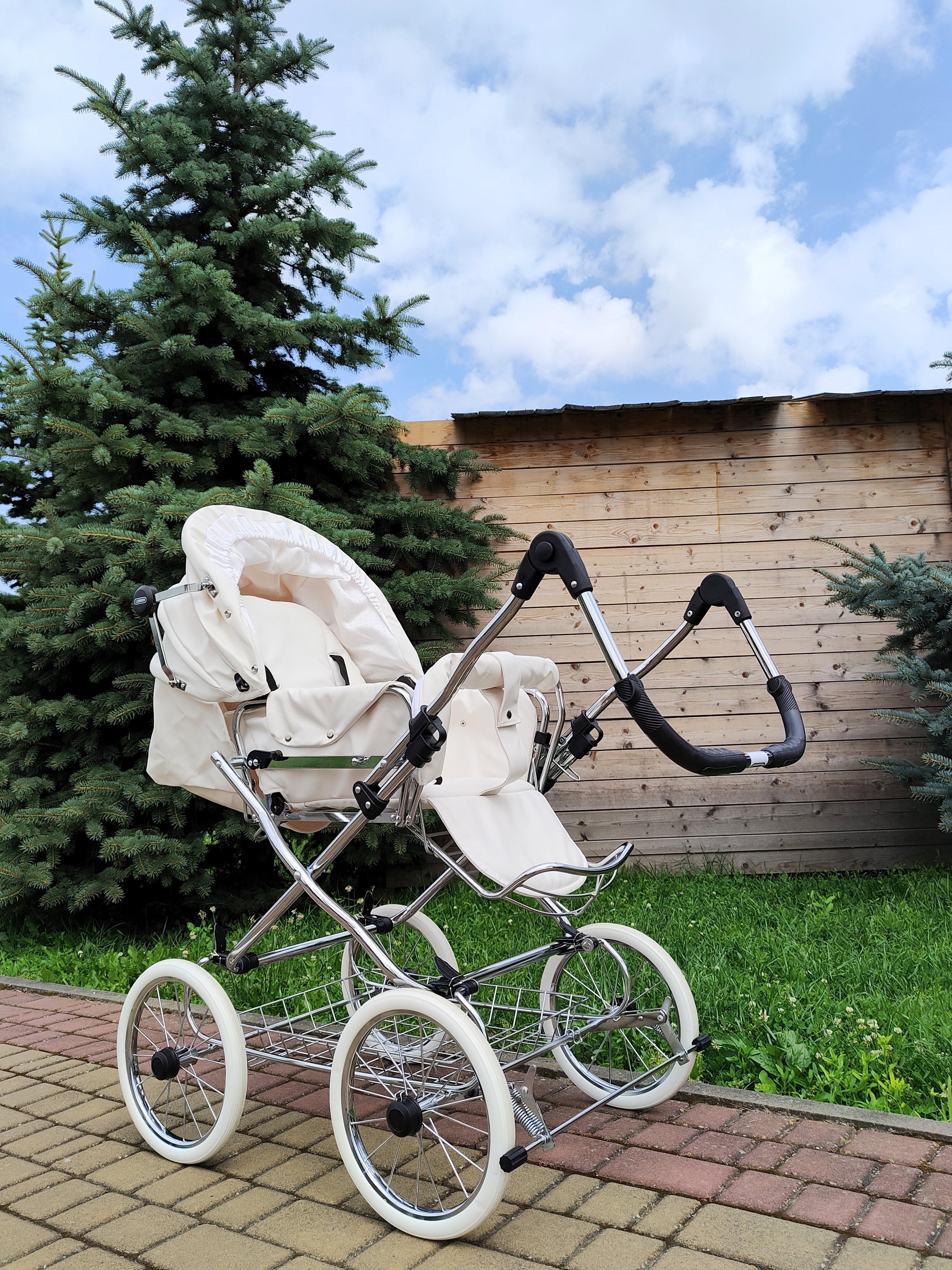 Коляска дитяча комбінована Eichhorn Combination Stroller Білий - фото 2