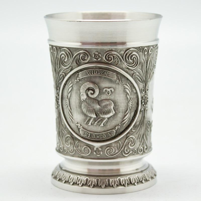 Чарка знак зодіаку Овен h 8 см 100 мл (10230a)