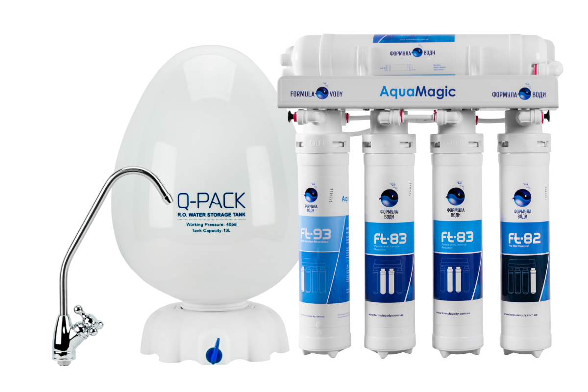 Система зворотного осмосу Puricom Aquamagic Mineral (C020421104-O) - фото 2 Система зворотного осмосу Puricom Aquamagic Mineral (C020421104-O) - фото 2