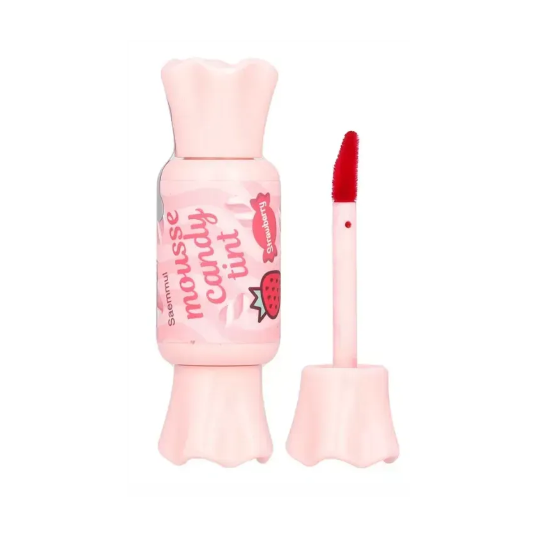 Тинт-мусс для губ конфетка The Saem Saemmul Mousse Candy Tint (02 - Strawberry Mousse), 8 мл (30487935)