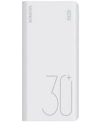 Повербанк Romoss 30000 mAh Sense8+ Белый (PHP30-401-02)