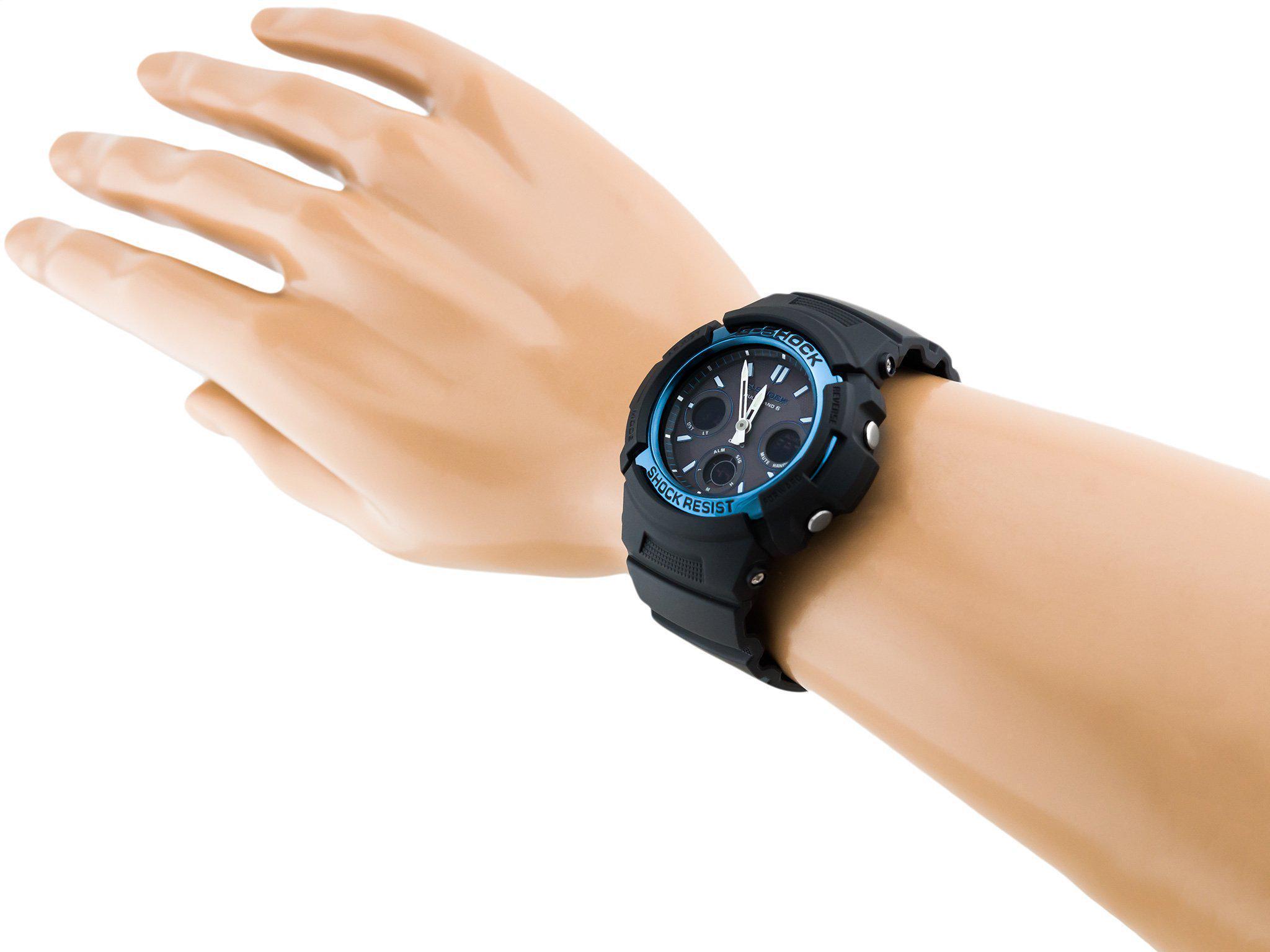 Часы Casio G-SHOCK AWG-M100A-1AER (1483) - фото 5 Часы Casio G-SHOCK AWG-M100A-1AER (1483) - фото 5