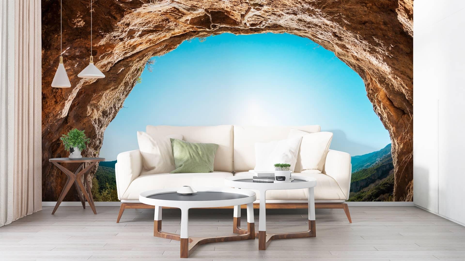 Фотообои флизелиновые Styleo Print-walls Взгляд из Пещеры 0681 300х250 см (Pw-0681/2)