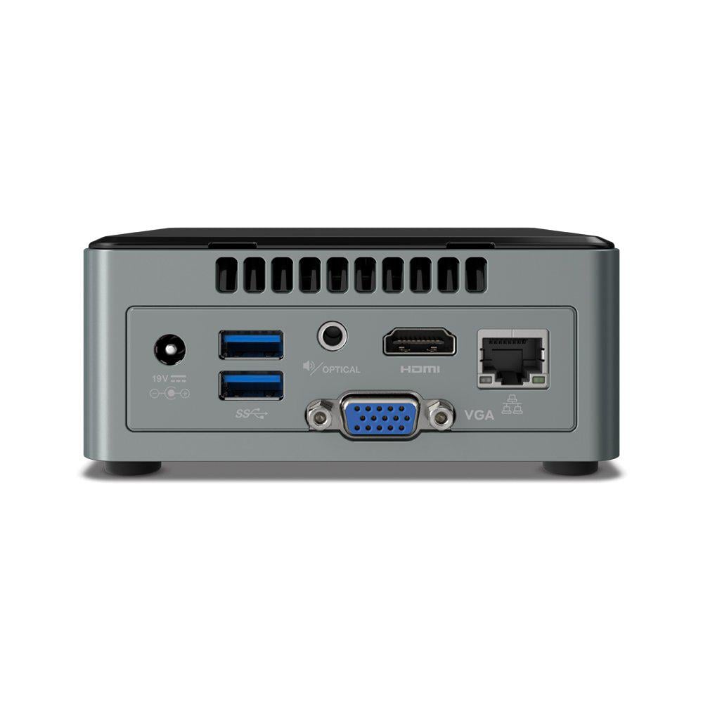 Системный блок Intel NUC6CAY Mini Intel Celeron J3455 2,3GHz 8GB DDR3 128 ГБ SSD bluetooth 4,2 WiFi-5 Windows 10 - фото 6
