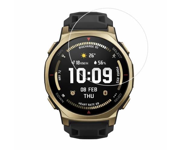 Защитное стекло HD Clear для смарт-часов Amazfit T-Rex 3 Pro 44 мм Защитное стекло HD Clear для смарт-часов Amazfit T-Rex 3 Pro 44 мм