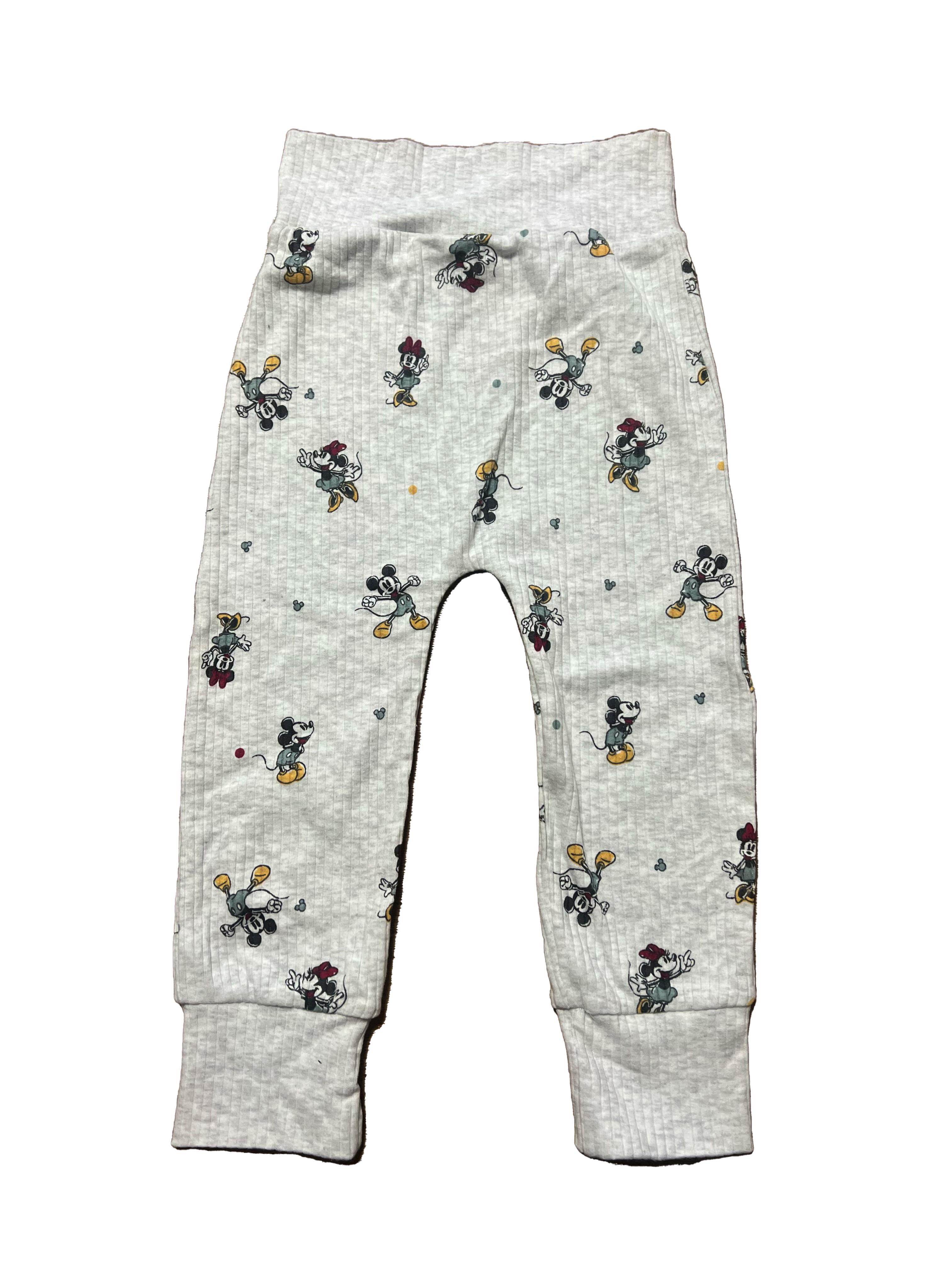 Штаны детские PRIMARK 3411907 Микки 86 см Серый (3331109411774)