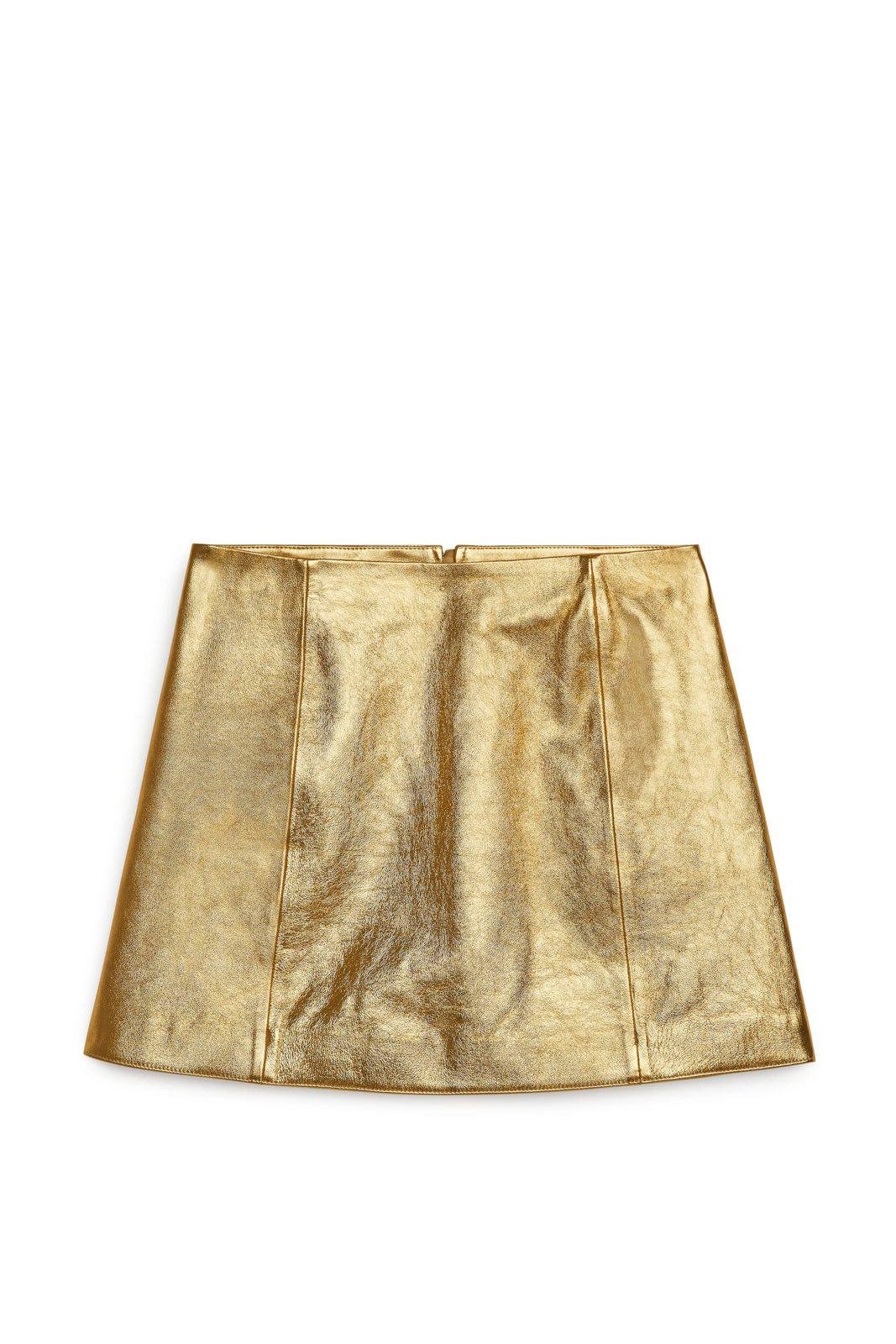 Юбка р. 42 Золотистый (11301456wer)