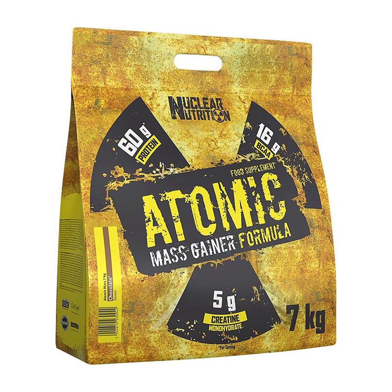 Гейнер Nuclear Nutrition Atomic Mass Gainer Formula 7 кг Клубника (21314-01)