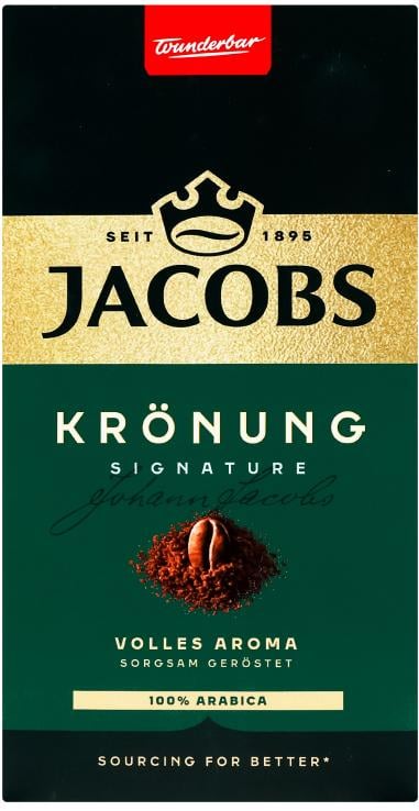 Кава мелена Jacobs Kronung Signature 500 г (16198) - фото 1