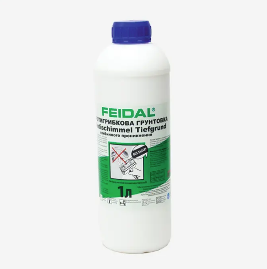 Грунтовка протигрибкова Antischimmel-Tiefgrund Feidal 1 л (27582108)