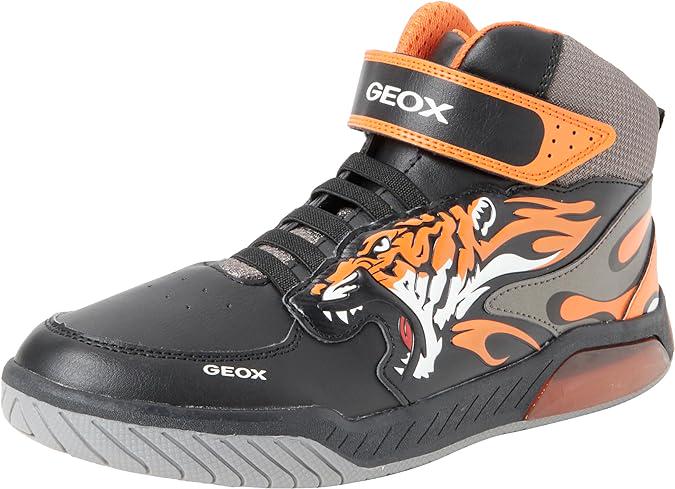 Ботинки детские деми с огоньками Geox Inek р. 38 Black/Orange (17547783) Ботинки детские деми с огоньками Geox Inek р. 38 Black/Orange (17547783)