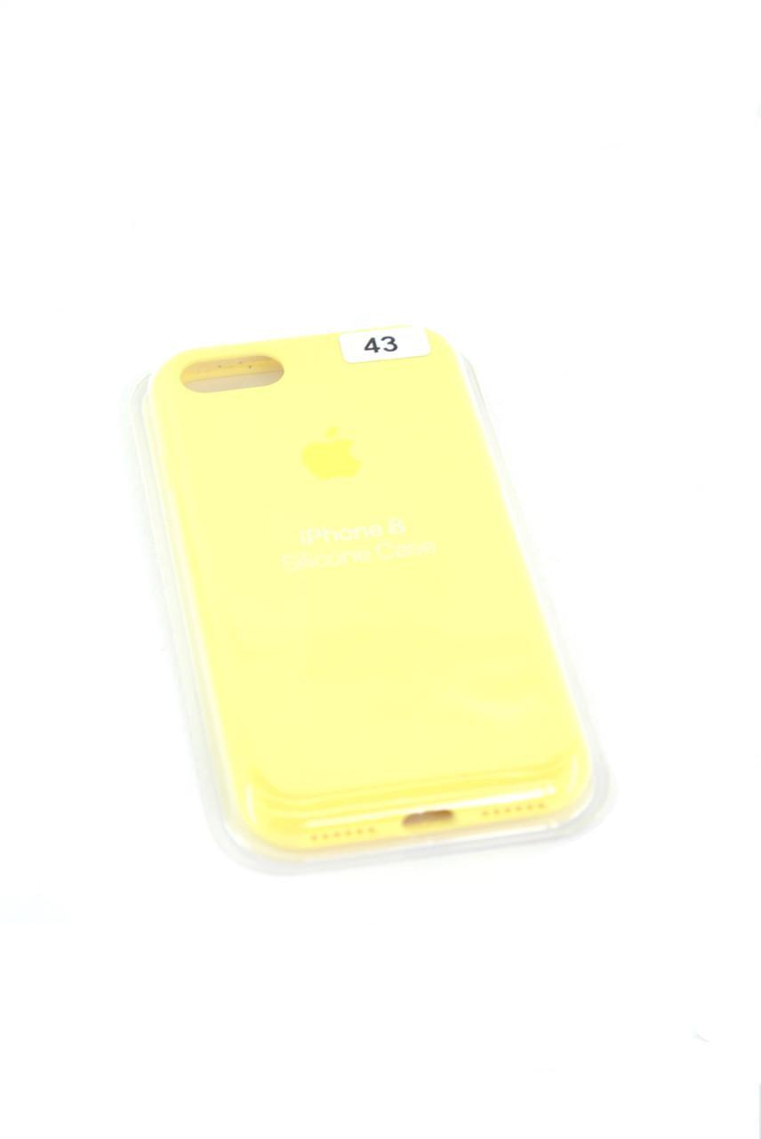 Чохол для телефону iPhone X/XS Silicone Case FULL №43 canary - фото 1