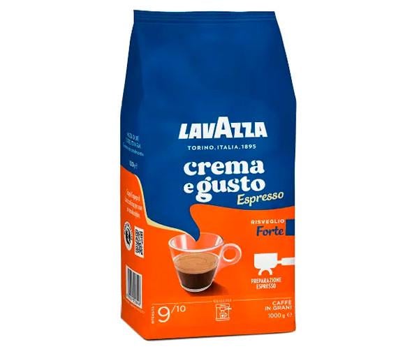 Кофе Lavazza Crema e gusto gusto Forte в зернах 1 кг