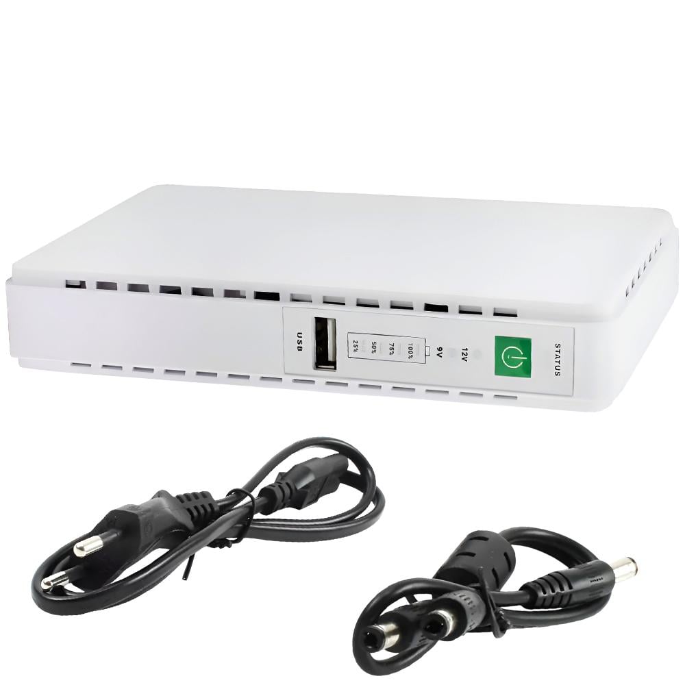 Источник бесперебойного питания для роутера Andowl MINI DC UPS портативный Белый (715c5d79) Источник бесперебойного питания для роутера Andowl MINI DC UPS портативный Белый (715c5d79)