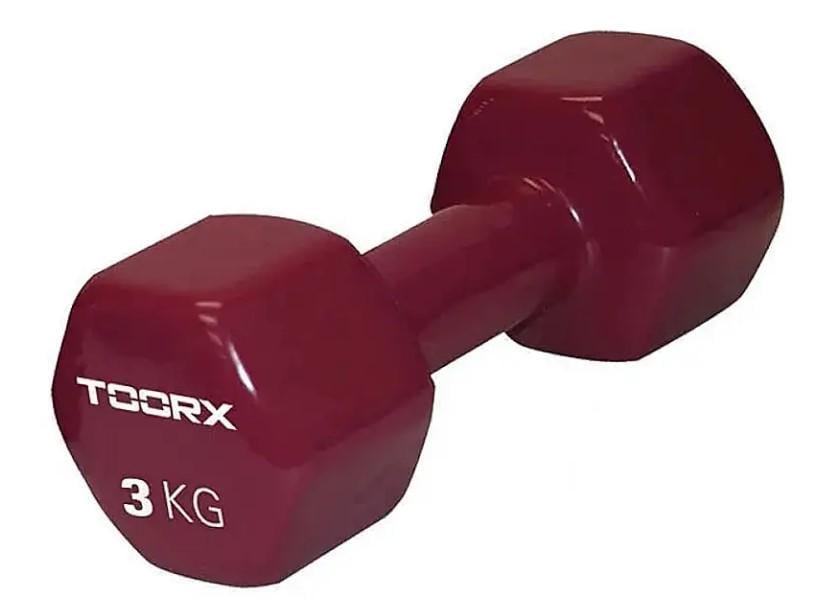 Гантель для фітнесу Toorx Vinyl 3 кг (MV-3)