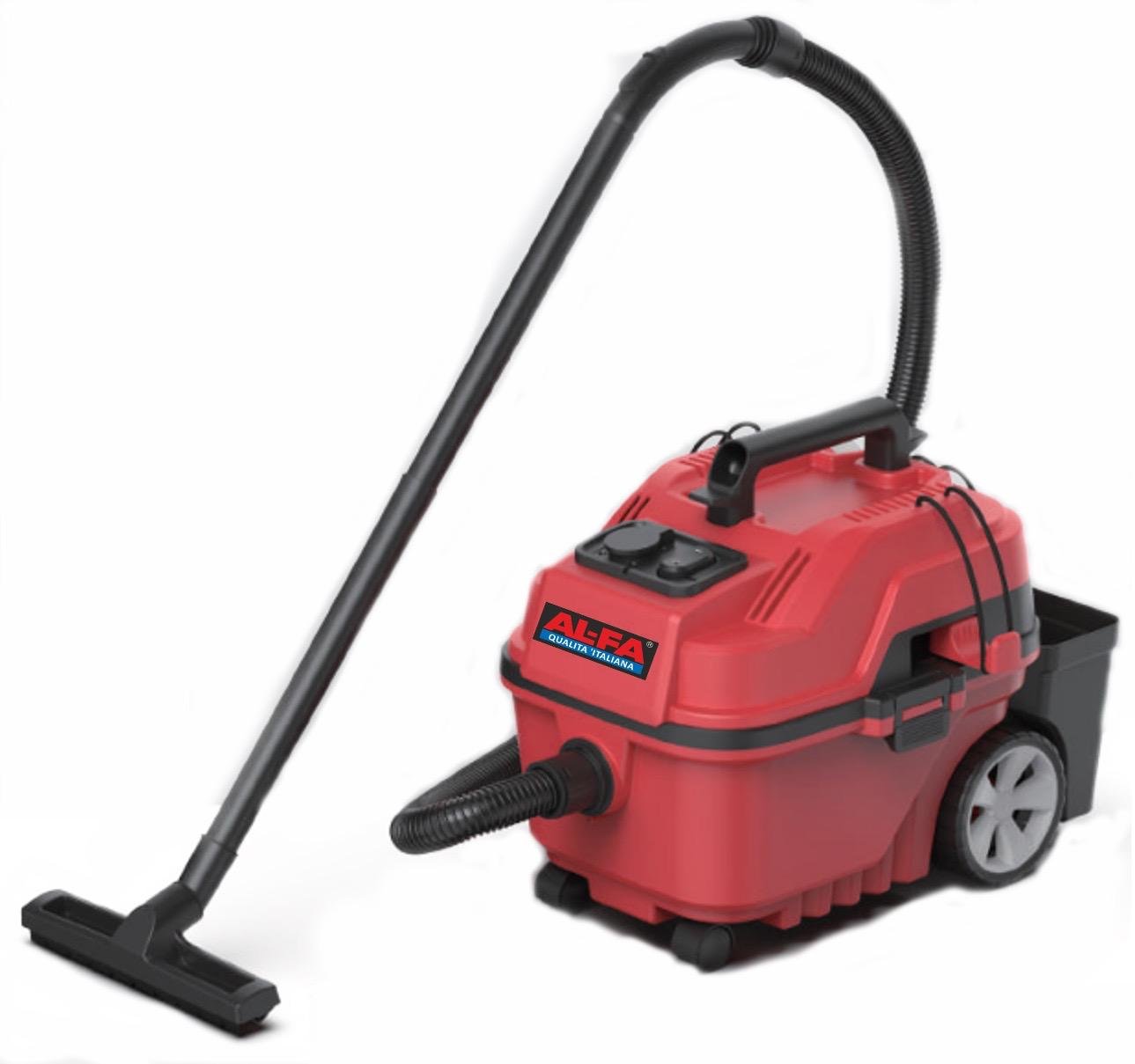 Пылесос промышленный AL-FA С-004 22 КПА для влажной и сухой уборки 20 л (11022)