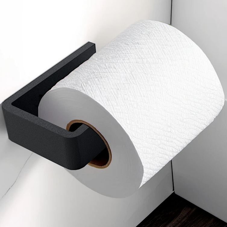 Тримач для туалетного паперу DVK140 Чорний