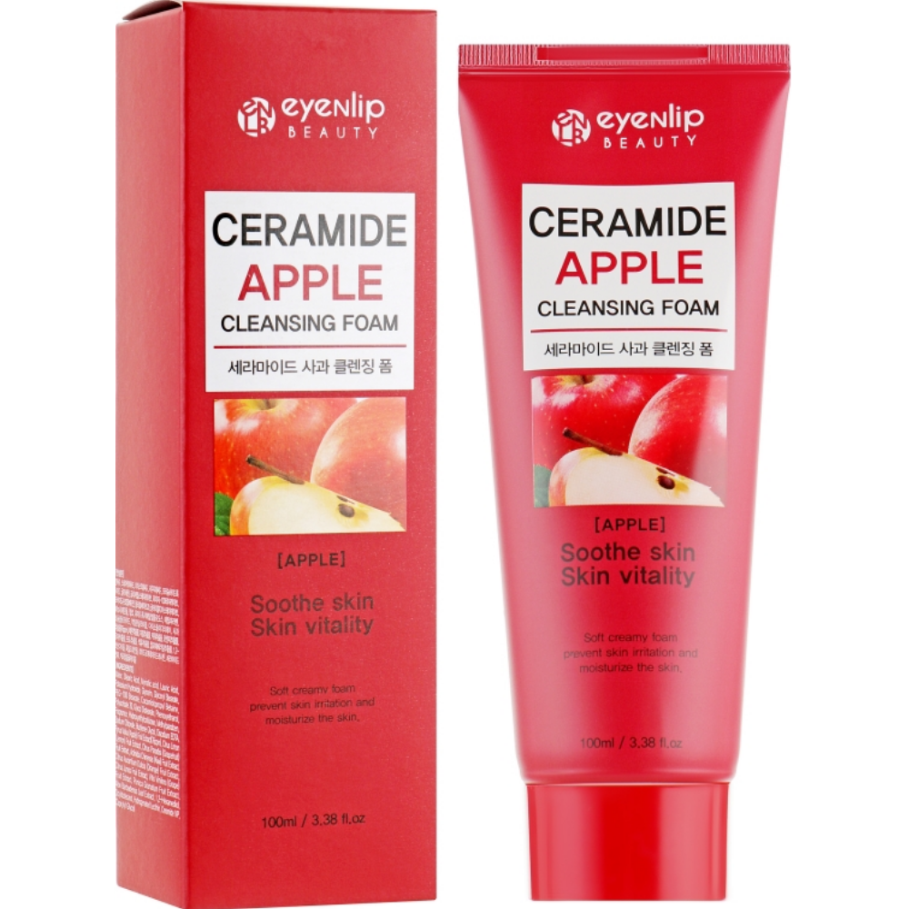 Пенка для умывания Eyenlip Ceramide Apple Cleansing Foam с яблоком 100 мл (1320743440)