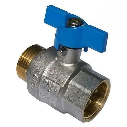 Кран кульовий повнопрохідний Gross прямий 1 1/2" ВН PN40