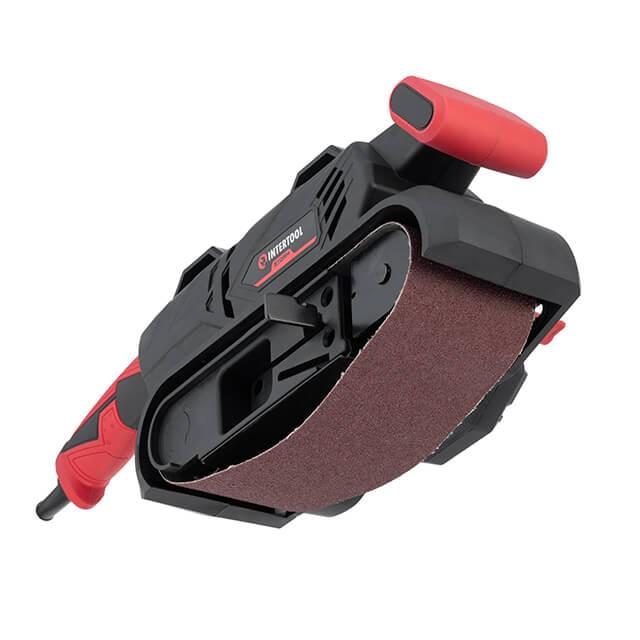 Шлифмашина ленточная Intertool WT-0531 900 Вт 200-400 м/мин. 76х533 мм (130214) - фото 9