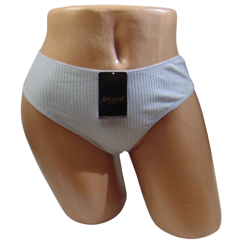 Женские трусики стринги Dyana 9143 в рубчик L Голубой (1836742258)