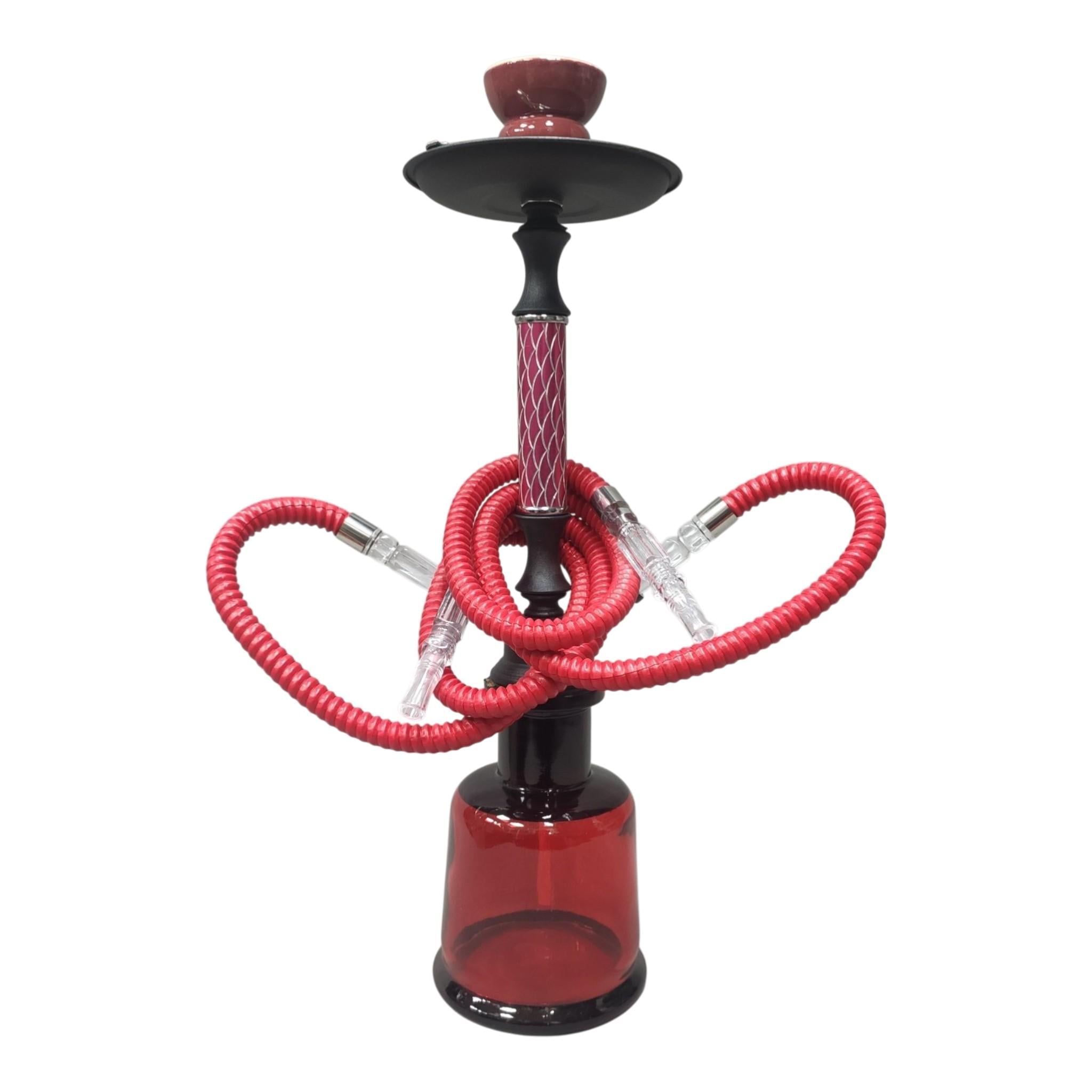 Кальян Hookah Hookah Amina на 2 особи 48 см Red (11542)