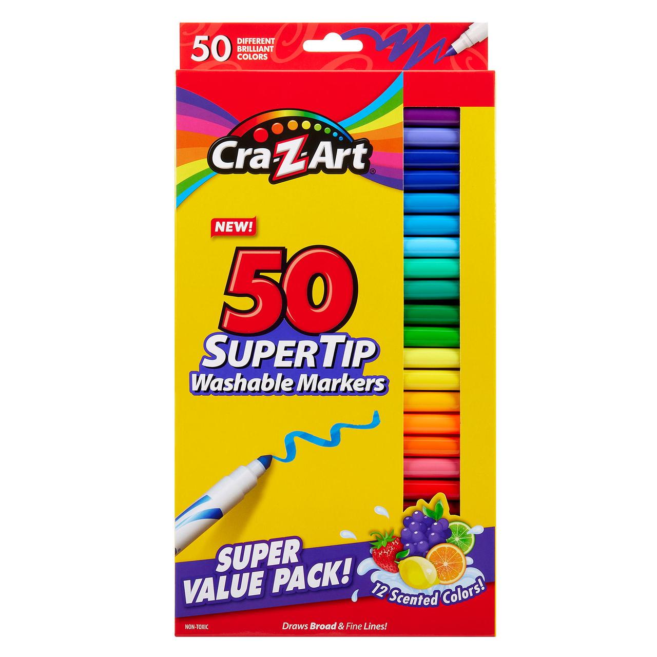 Маркеры для рисования Cra-Z-Art 01328CRA на водяной основе 50 шт. (iz16494)