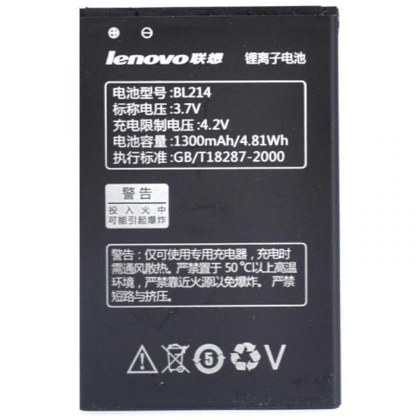 Акумуляторна батарея для Lenovo A218/A208/A300T/A360E BL214 1300 mAh (9394032)