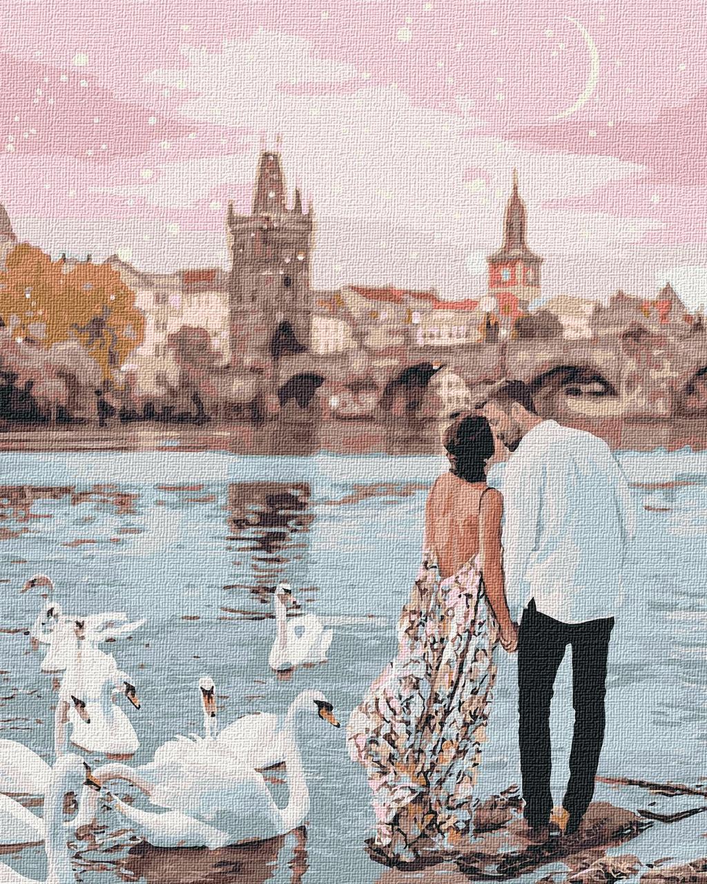 Картина по номерам Идейка Прогулка по Праге 40х50 см (KHO4652)