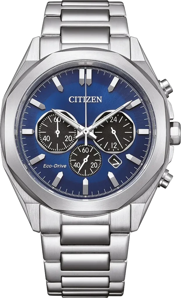 Наручные часы мужские Citizen CA4590-81L Eco-Drive со стальным корпусом/синим циферблатом и водозащитой 100 м Наручные часы мужские Citizen CA4590-81L Eco-Drive со стальным корпусом/синим циферблатом и водозащитой 100 м