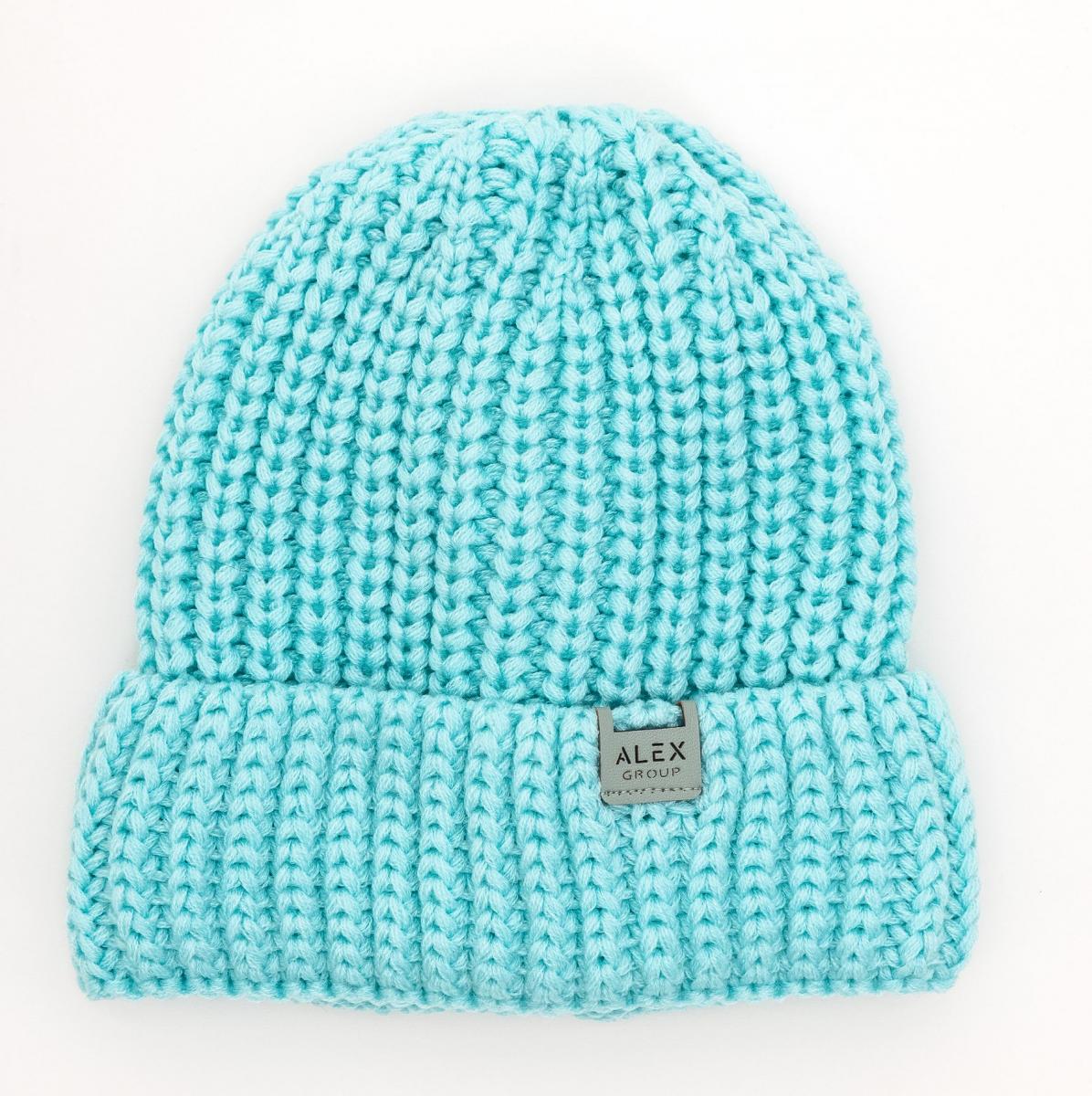 Шапка детская зимняя Alex Глория 48-52 см Мятный Шапка детская зимняя Alex Глория 48-52 см Мятный