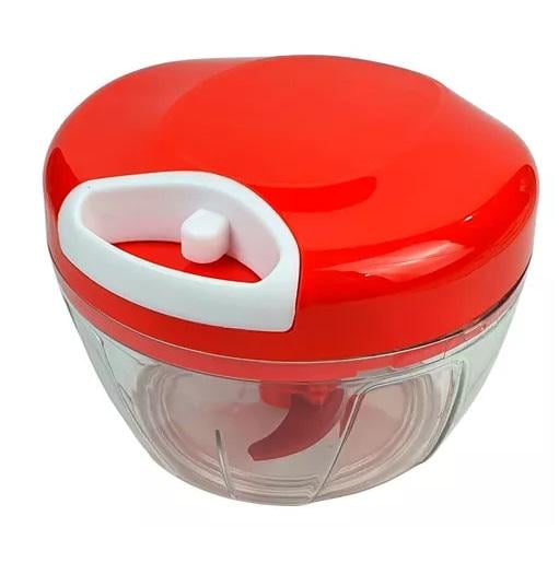 Кухонный комбайн ручной Stenson R90473 для овощей и фруктов 450 мл Red (598458)