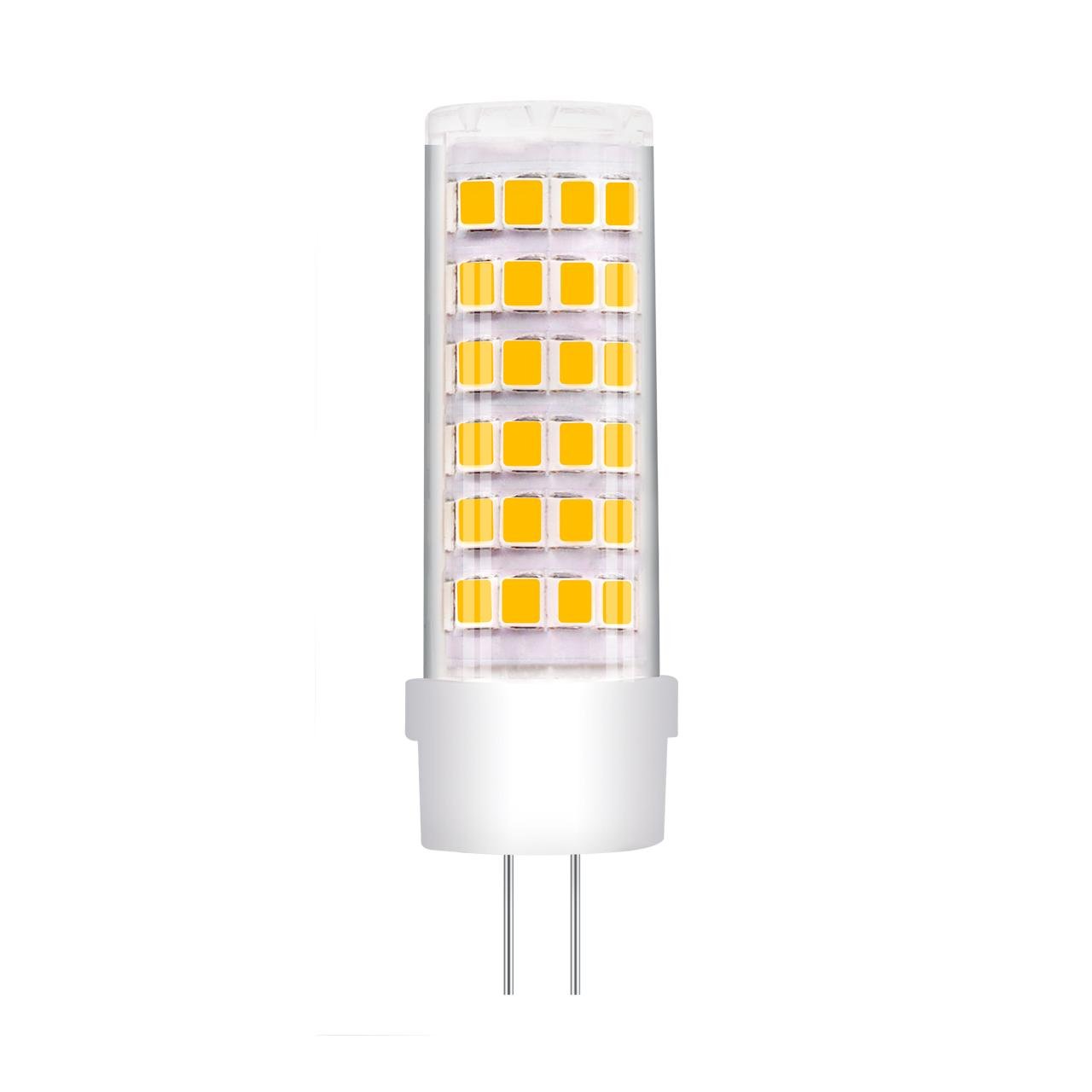 Лампа світлодіодна Eurolamp LED-G4-0530/12 5W 12V 500lm 3000K G4 16x53 мм капсула (4262380664883)