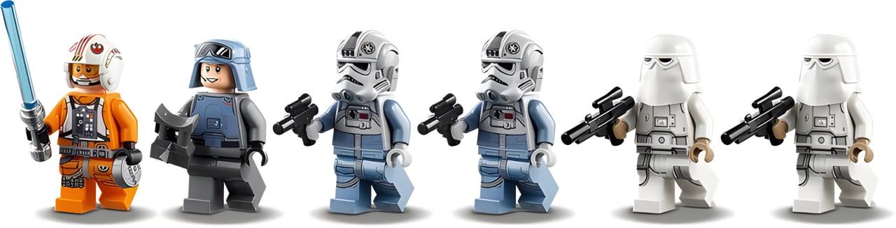 Конструктор детский Star Wars Шагоход AT-AT 1267 дет. (4545) - фото 7 Конструктор детский Star Wars Шагоход AT-AT 1267 дет. (4545) - фото 7