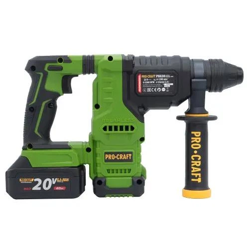 Перфоратор акумуляторний ProCraft PHA-30 2 АКБ зарядний пристрій кейс