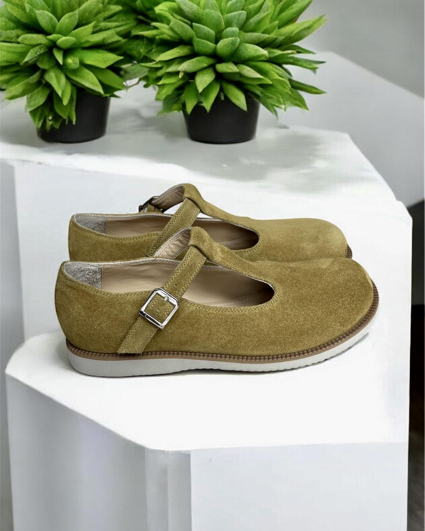 Сандалии MARANDI Mary Jane анатомические женские натуральная замша р. 38 Фисташковый (Color-Mary-38-Pictachio) - фото 2 Сандалии MARANDI Mary Jane анатомические женские натуральная замша р. 38 Фисташковый (Color-Mary-38-Pictachio) - фото 2