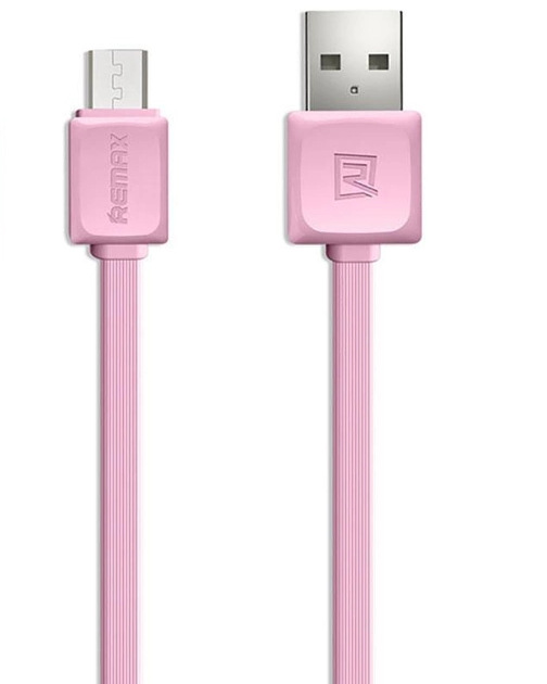 Кабель Remax RC-008i USB Lightning Fast Data 1 м Розовый (6954851235163)