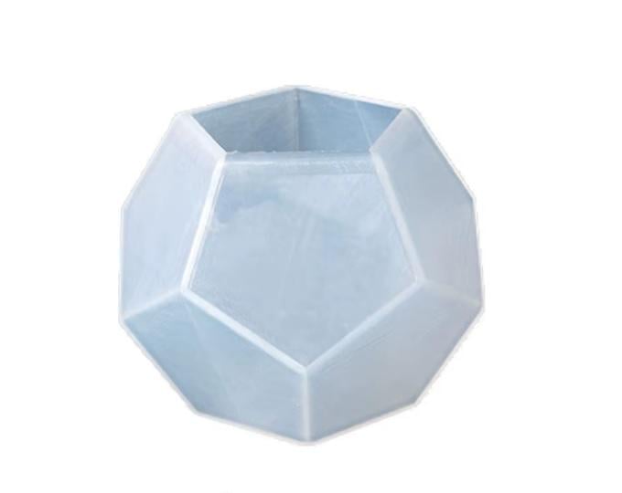 Форма молд для создания многоугольника 89 мм для эпоксидной смолы украшение светильник (3342)