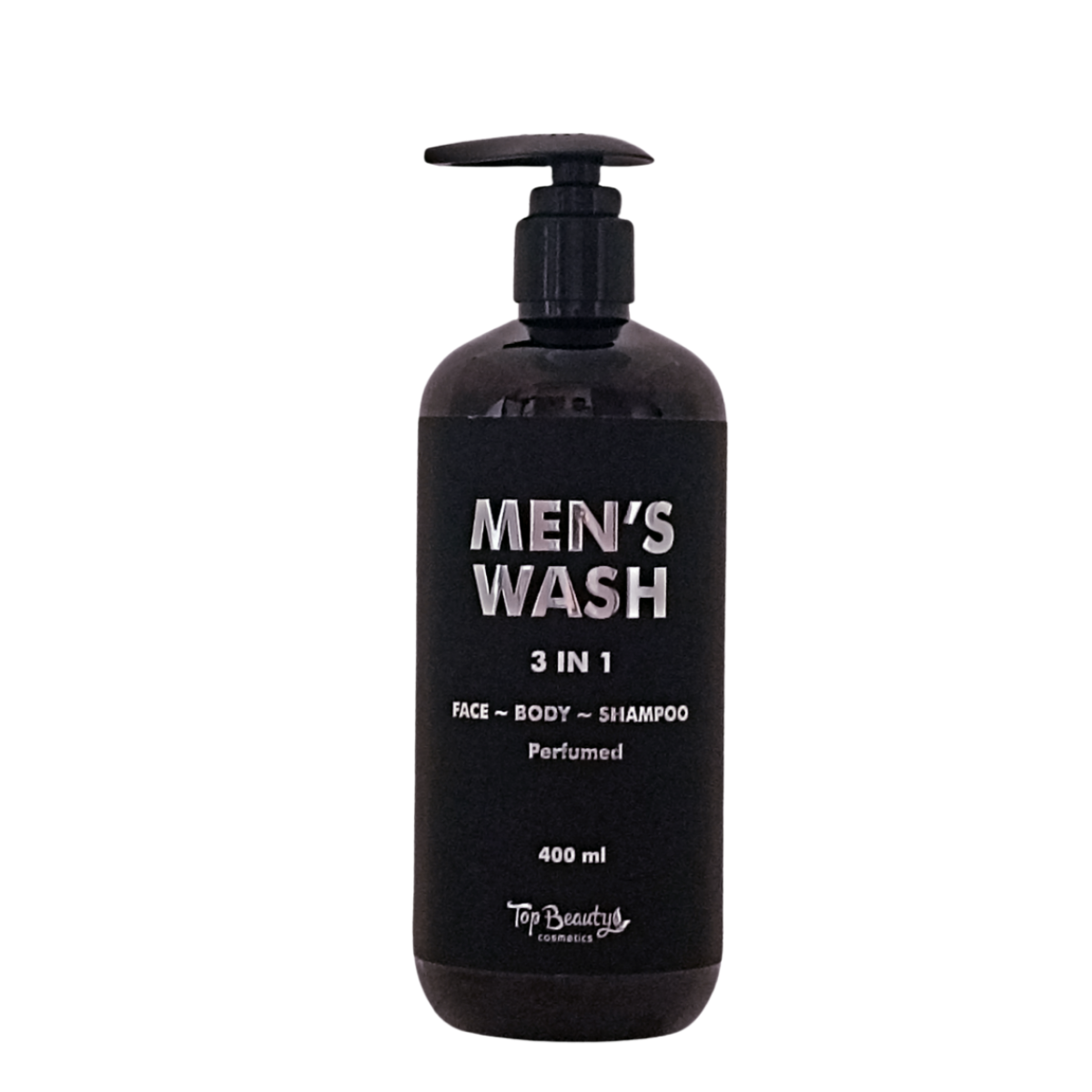 Гель для душа шампунь и средство для умывания для мужчин Top Beauty Men 3в1 400 мл
