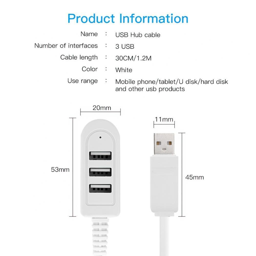 USB 3.0 хаб на 3 порти Switch 120 см (81-2) - фото 8