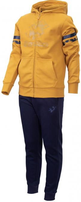Спортивный костюм детский Lotto SMART B IV SUIT HD 218325/9K8 L Темно-синий/Оранжевый