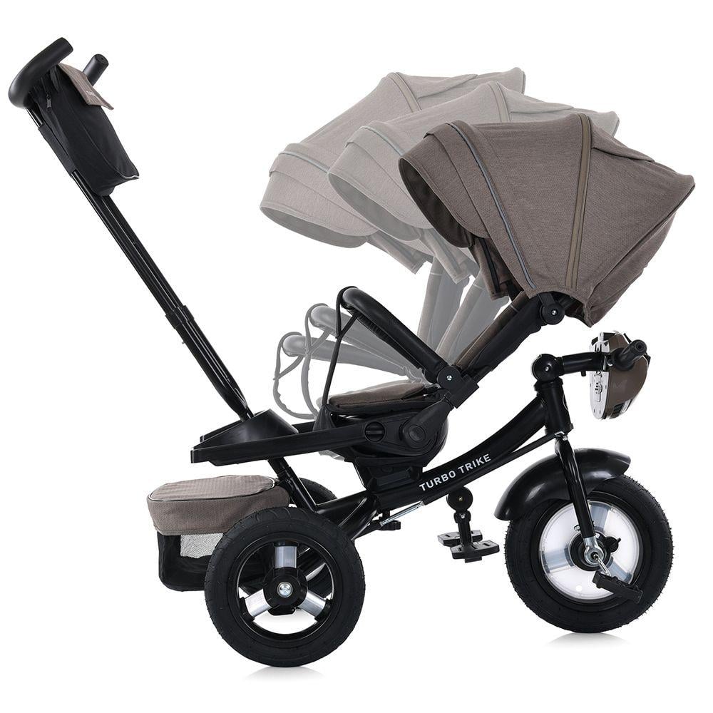 Дитячий велосипед триколісний Turbo Trike MT 1007 гумові колеса Коричневий (723286212) - фото 3 Дитячий велосипед триколісний Turbo Trike MT 1007 гумові колеса Коричневий (723286212) - фото 3