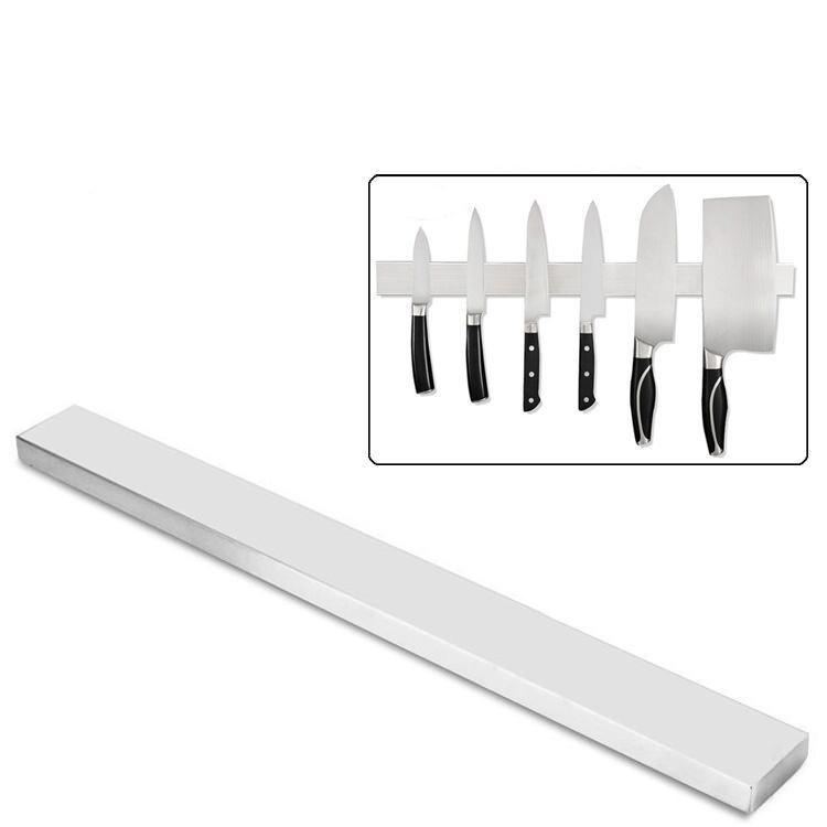 Планка для ножів магнітна Disfact THS-Slim із нержавіючої сталі 60 см Сріблястий (3020) - фото 4