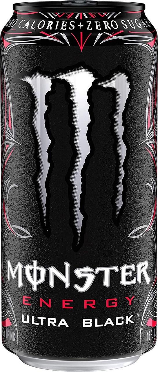 Энергетический напиток Monster Energy Zero Ultra Black 473 мл вишневый (1727275753)