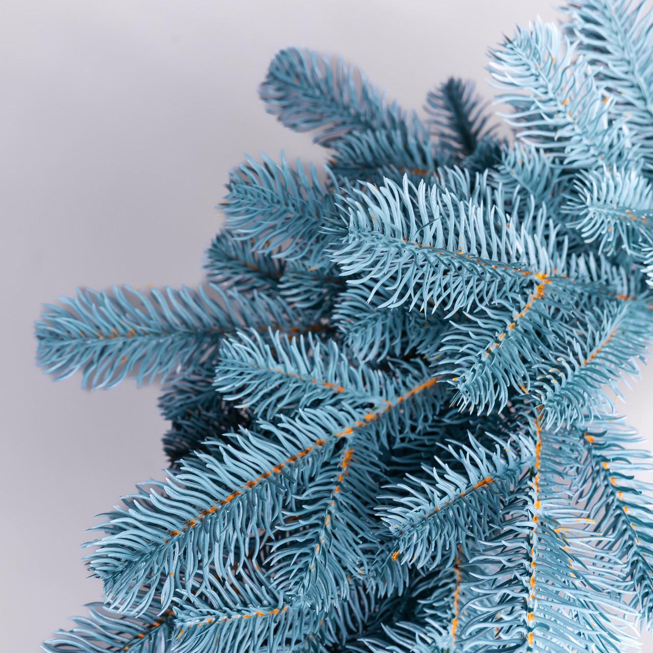 Вінок різдвяний 60 см Блакитний (TD-VINBL) - фото 2