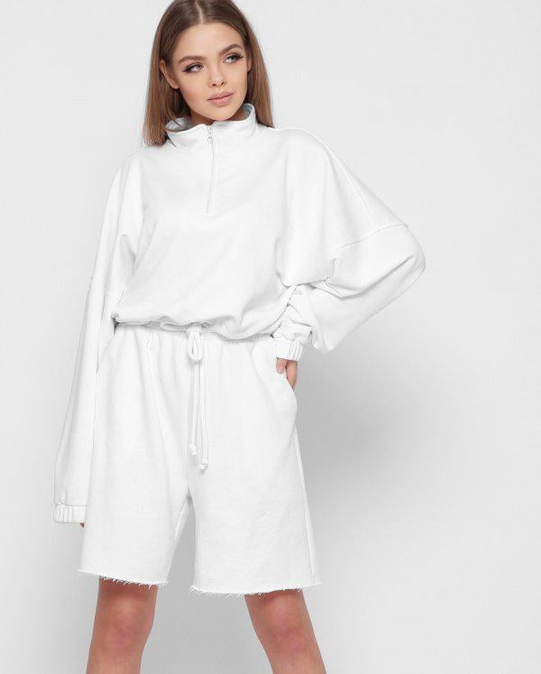 Свитшот Carica SV-7595-3 M Белый (2000002388012) - фото 1 Свитшот Carica SV-7595-3 M Белый (2000002388012) - фото 1