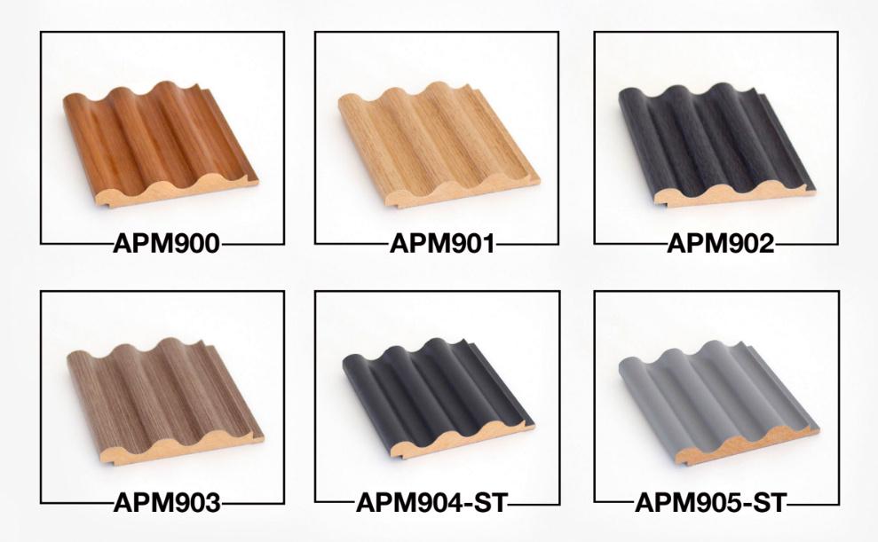 Стінова панель рейкова AdaPanel Oval APM903 MDF 280х12х1,8 см (13401897) - фото 11